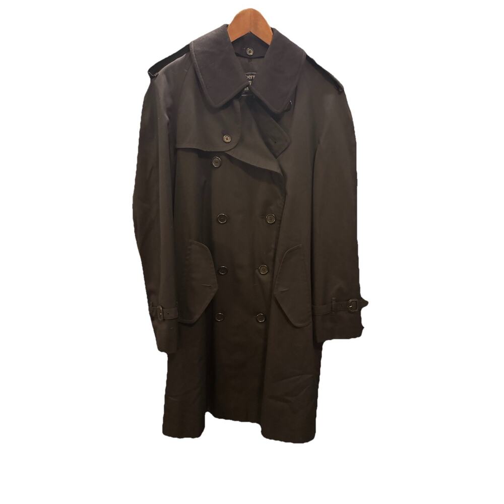 Burberry Men's Trench Coat with wool vest inlay